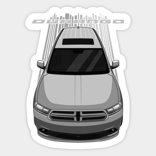 Dodge Durango 2014 - 2020 - Silver Sticker by V8social